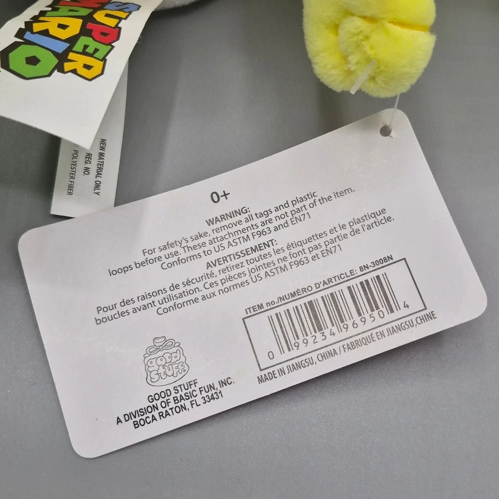 Nintendo Super Mario Koopa Troopa Yellow Plush Green Shell Good Stuff 8N-3008N